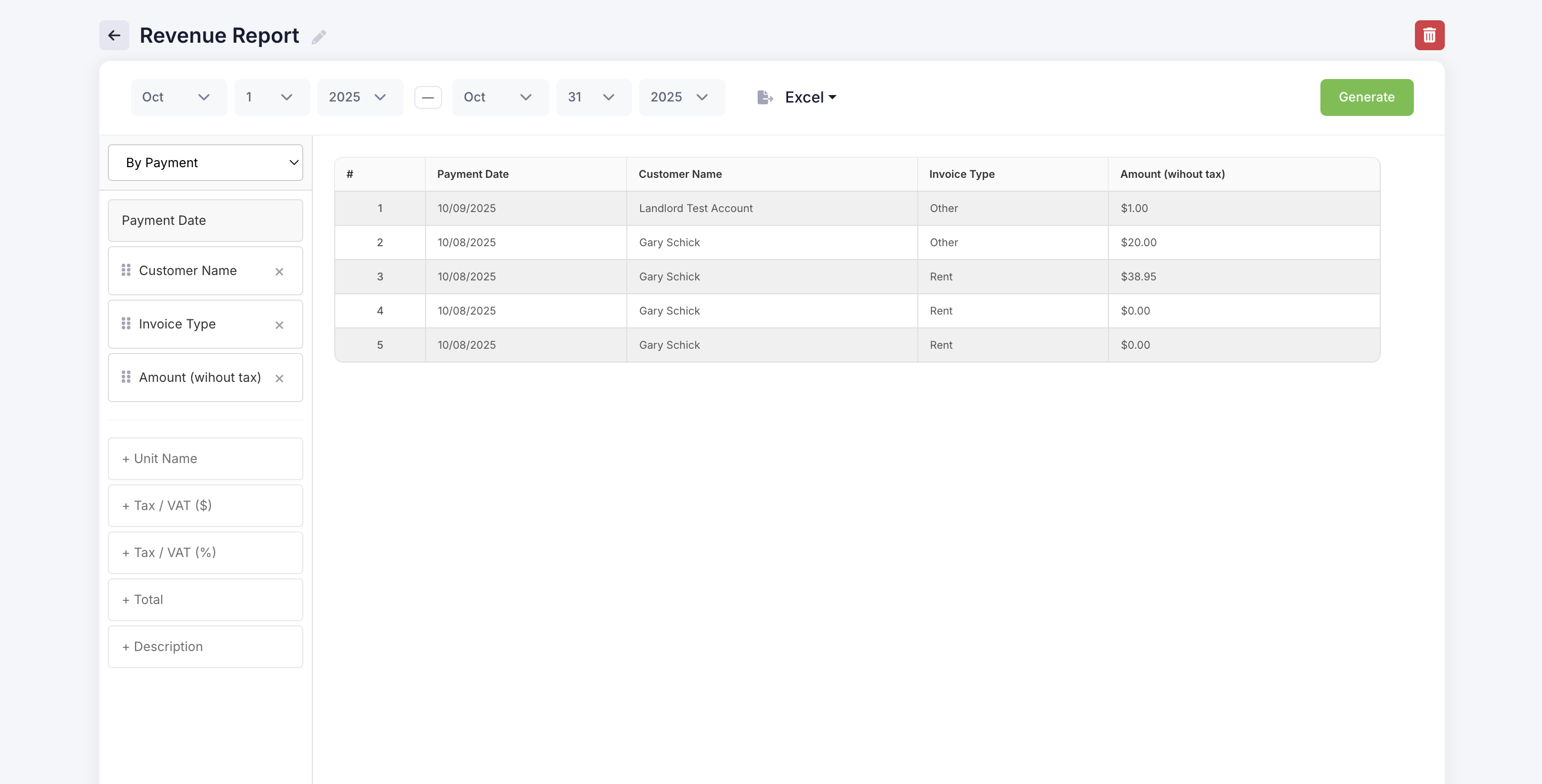 Build custom reports